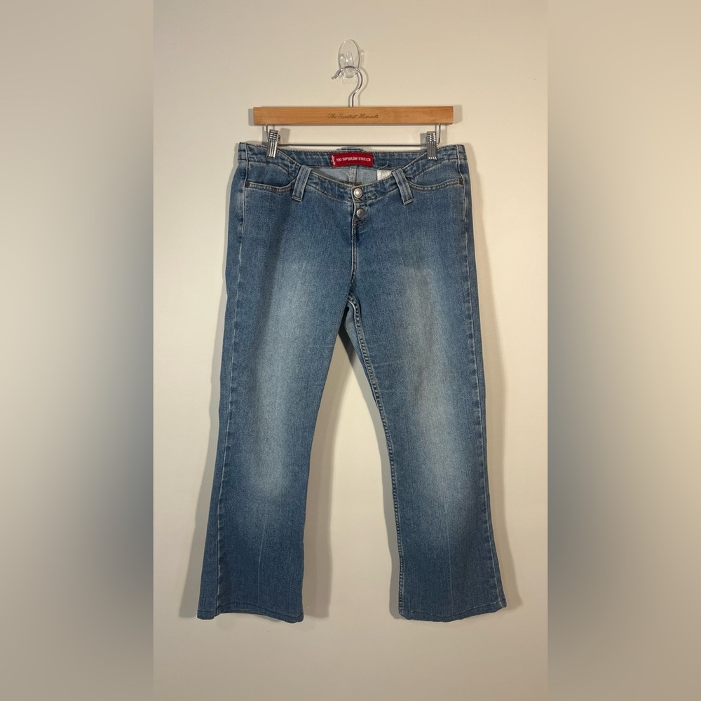 Levi’s 520 Too Superlow Stretch Low Rise Y2K Jeans 11
